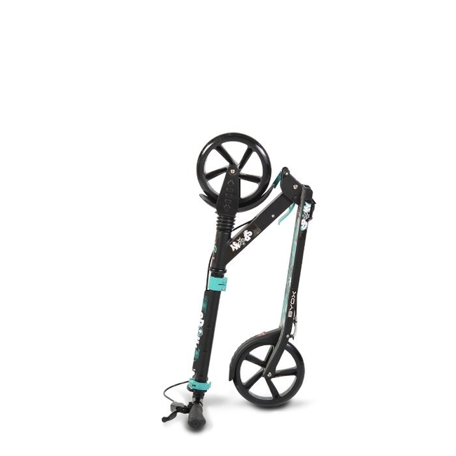 Byox Spooky Folding Children's Scooter with 2 wheels Brake (8+years) - Turquoise (3800146225650)