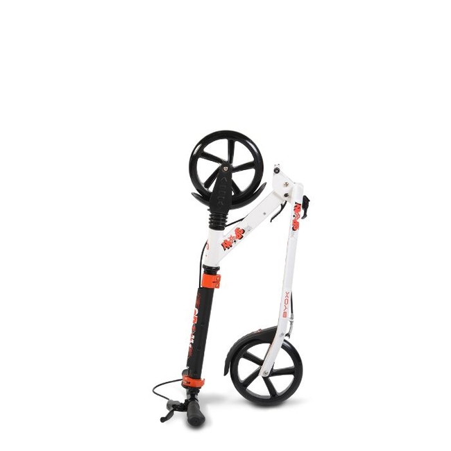 Byox Spooky Folding Children's Scooter with 2 wheels Brake (8+years) - White (3800146225667)