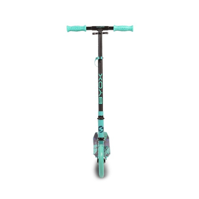 Byox Storm Aluminium Folding Children's Scooter with 2 wheels (8+ years) - Turquoise (3800146225889)