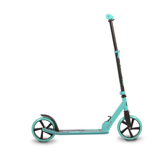 Byox Storm Aluminium Folding Children's Scooter with 2 wheels (8+ years) - Turquoise (3800146225889)
