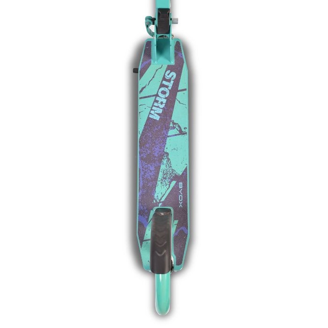 Byox Storm Aluminium Folding Children's Scooter with 2 wheels (8+ years) - Turquoise (3800146225889)