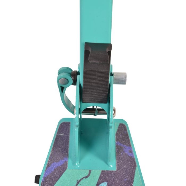 Byox Storm Aluminium Folding Children's Scooter with 2 wheels (8+ years) - Turquoise (3800146225889)