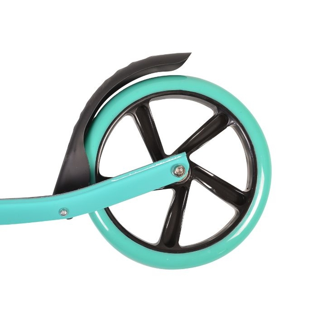 Byox Storm Aluminium Folding Children's Scooter with 2 wheels (8+ years) - Turquoise (3800146225889)