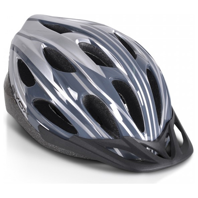 Byox Y02 Adjustable Children's Helmet LED Light Grey