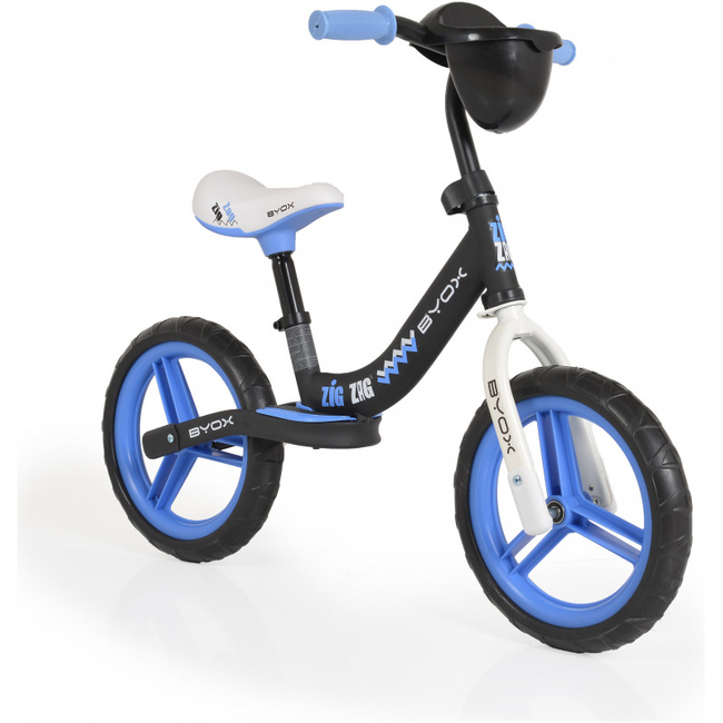 Byox Zig Zag Παιδικό Ποδήλατο Ισορροπίας 24+μηνών με Αξεσουάρ Blue 3800146201326