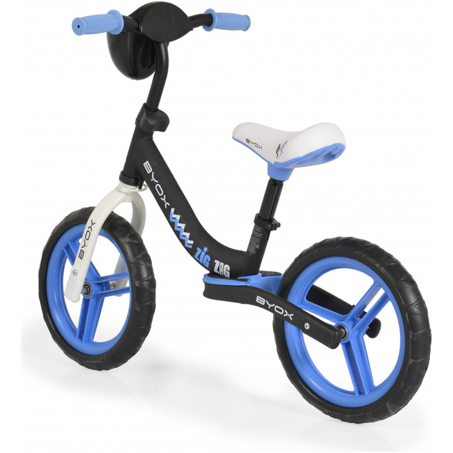 Byox Zig Zag Παιδικό Ποδήλατο Ισορροπίας 24+μηνών με Αξεσουάρ Blue 3800146201326