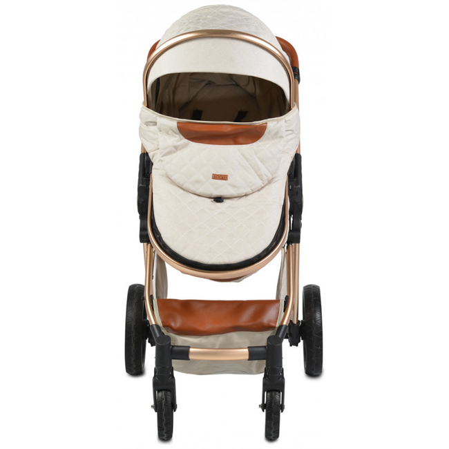 Cangaroo Alma 2 in 1 Aluminium Παιδικό Αναστρέψιμο Καρότσι 0+ μηνών Beige 3800146235451