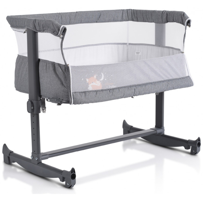Cangaroo Always Together Ρυθμιζόμενο Λίκνο Dark Grey 3800146248826 (Δώρο Super Απαλή Κουβερτούλα)