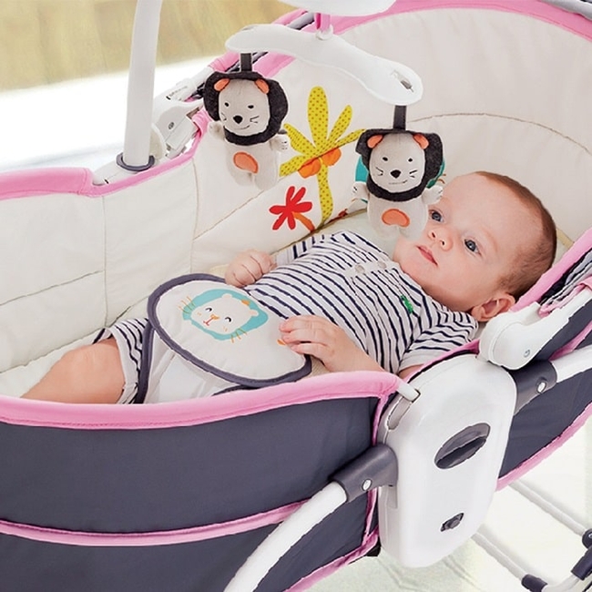 Cangaroo Ava 5 in 1 Baby Bouncer 0+ months - Purple (3800146247829)