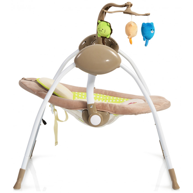 Electric Baby bouncer & swing Cangaroo Baby Swing+ PLUS  - Pink