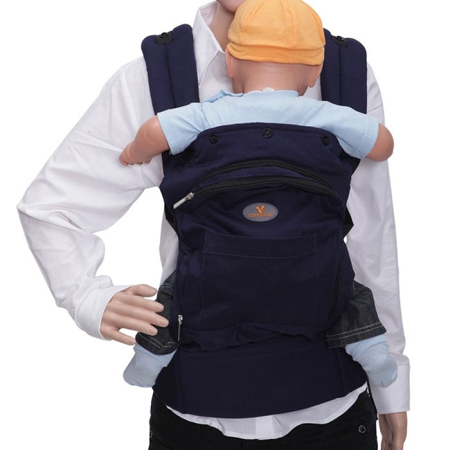 Cangaroo Babypack 2 Way Baby Carrier (8-24 months) - Navy Blue (3800146261641)