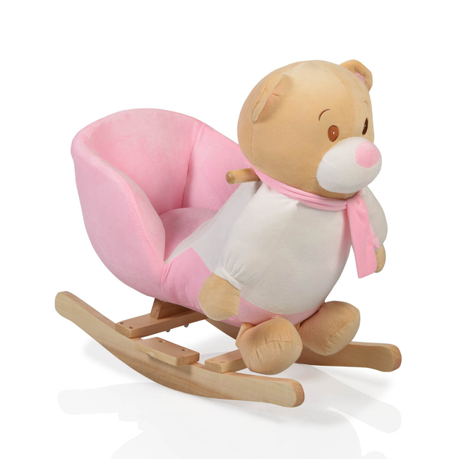 Cangaroo Plush Rocking Animal WJ 635 Bear - Pink