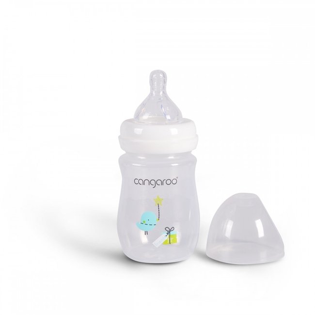 Cangaroo Birdy Blu Πλαστικό Μπιμπερό 160 ml BPA Free 0+ Μηνών Blue C0562