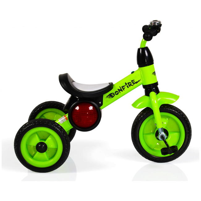 Cangaroo Bonfire - Τρίκυκλο Παιδικό Ποδήλατο με Φως και Μουσική 3 - 7 ετών  - Green (3800146241902)
