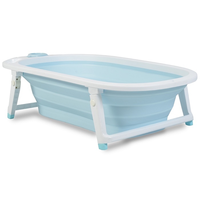 Cangaroo Caribbean Foldable Baby Bath 82cm - Blue (3800146264420)