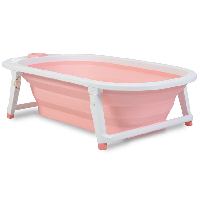 Cangaroo Caribbean Foldable Baby Bath 82cm - Pink (3800146264437)
