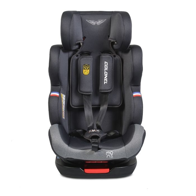 Cangaroo Colonel 0-36 kg ISOFIX Car Seat 360° Rotation - Light Grey (3801005150205)