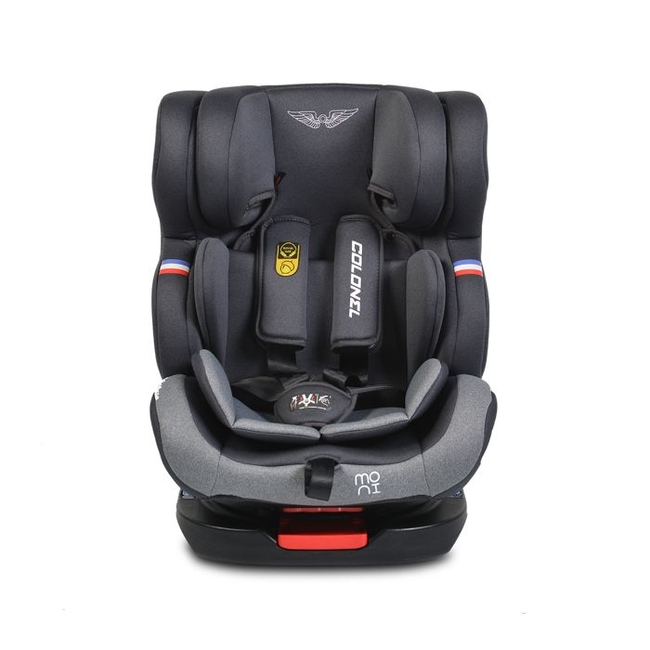 Cangaroo Colonel 0-36 kg ISOFIX Car Seat 360° Rotation - Light Grey (3801005150205)