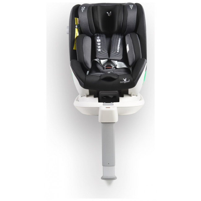 Cangaroo Commodore 0-36 kg Isofix Car Seat Rotation 360 Black 3801005150267