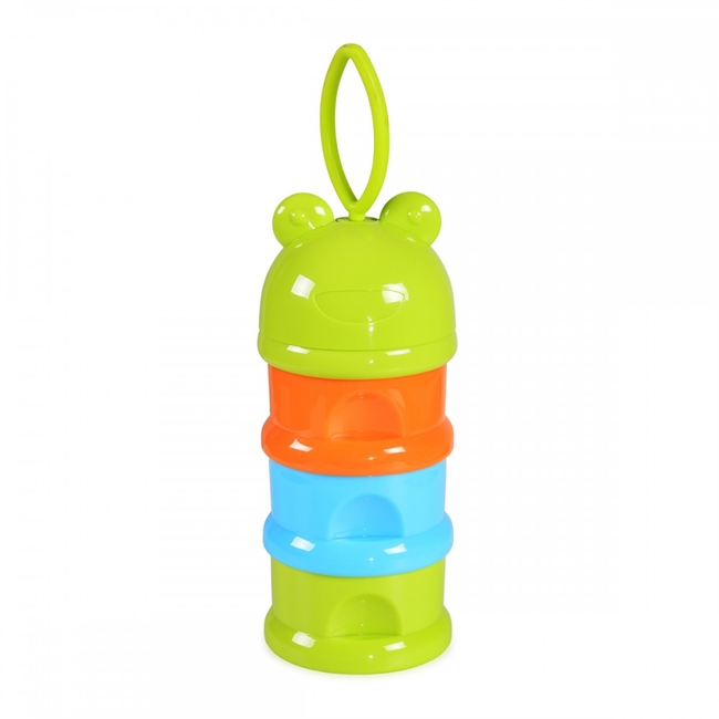 Cangaroo Blue Frog M1670 4 Tier Baby Bottle Powder Dispenser