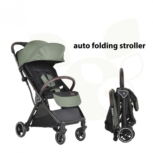 Cangaroo Easy Fold Baby Stroller up to 22kg with Accessories Green 3800146235932