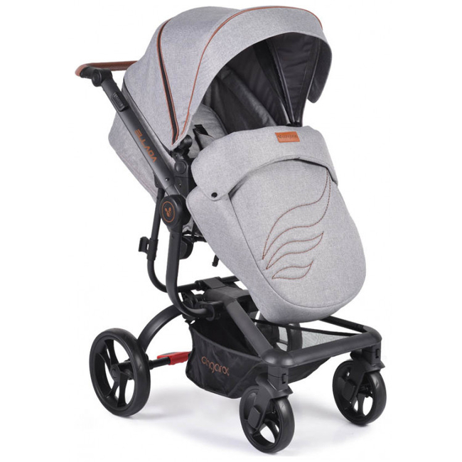 Cangaroo Ellada 3 in 1 Σύστημα Μεταφοράς 0+ μηνών Γκρι 3800146235628