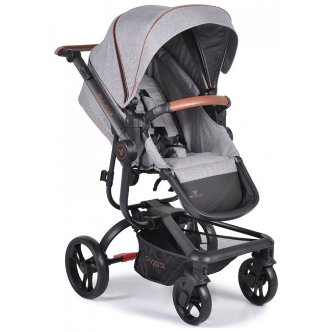 Cangaroo Ellada 3 in 1 Σύστημα Μεταφοράς 0+ μηνών Γκρι 3800146235628