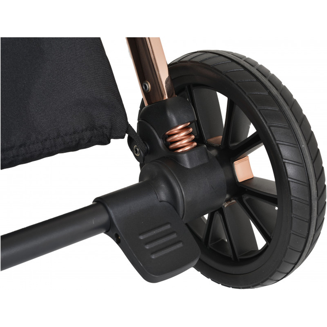 Cangaroo Empire 2 in 1 Baby Stroller 0-22 kg  & Carry Cot with Accessories Black 3800146235895
