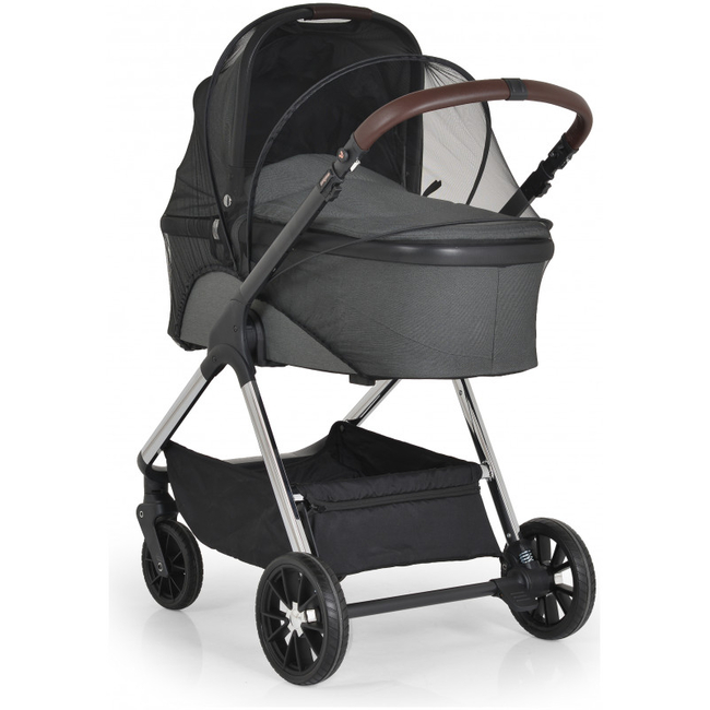 Cangaroo Empire 3 in 1 Σύστημα Μεταφοράς 0-22 kg με Αξεσουάρ Dark Grey 3800146235925