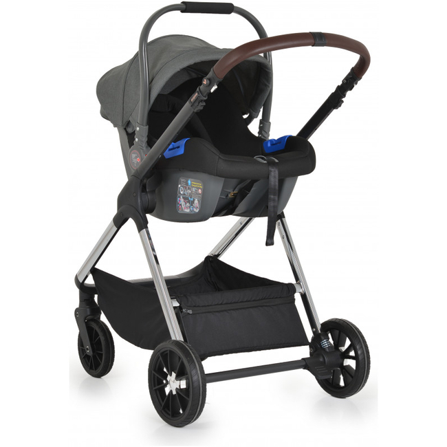 Cangaroo Empire 3 in 1 Σύστημα Μεταφοράς 0-22 kg με Αξεσουάρ Dark Grey 3800146235925