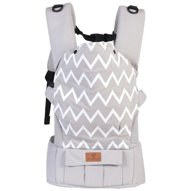 Cangaroo Explorer Baby Carrier up to 15kg Grey 3800146267094