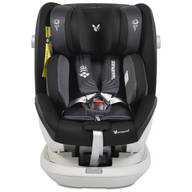 Cangaroo General 0-36 kg I-SIZE Παιδικό Κάθισμα Αυτοκινήτου 360 ° περιστροφή - Black (3801005150236)