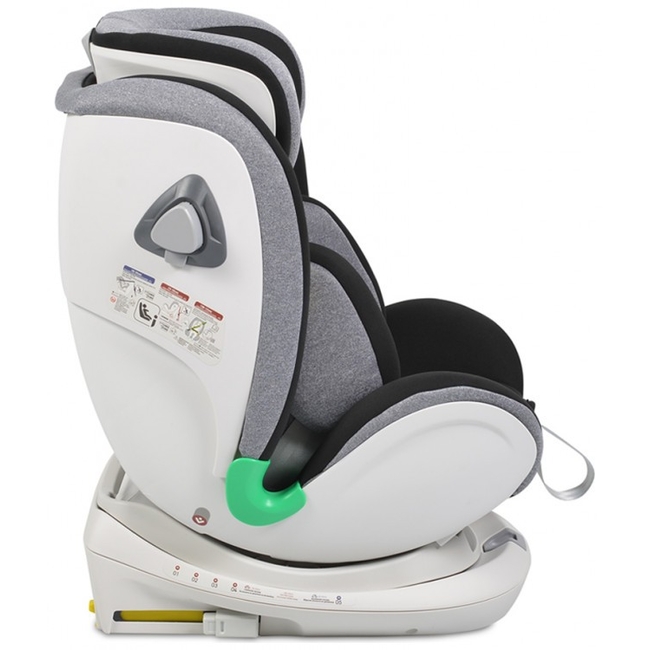 Cangaroo General 0-36 kg I-SIZE Car Seat Rotation 360 - Grey (3801005150243)