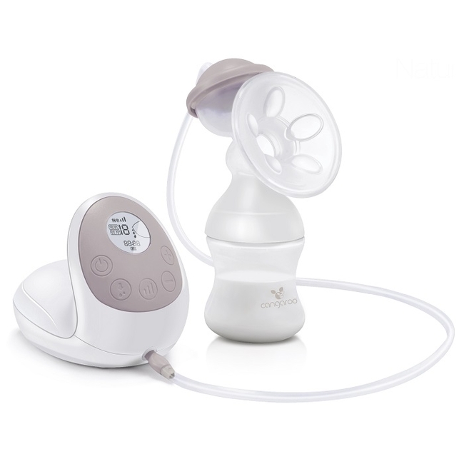 Cangaroo Gentle Touch Electric Breast Pump LCD Display BPA Free (XND207) Gift Pacifier Case