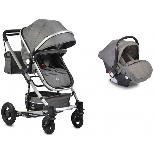 Cangaroo Gigi 3 in 1 Σύστημα Μεταφοράς Dark Grey 3800146235147