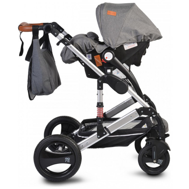 Cangaroo Gigi 3 in 1 Σύστημα Μεταφοράς Light Grey 3800146235130