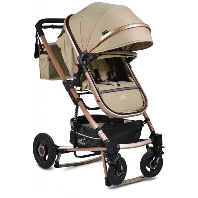 Cangaroo Gigi Convertible Stroller - Beige 3800146235123