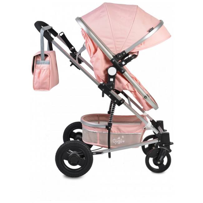 Cangaroo Gigi Παιδικό Μετατρεπόμενο Καρότσι Pink 3800146235642