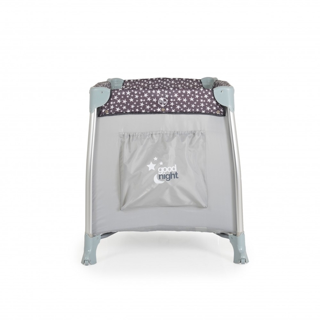 Cangaroo Good Night 2 Layers Playpen Silver 3800146249090