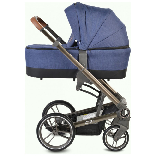 Cangaroo Icon 2 in 1 Reversible Stroller with Accessories Jeans 3800146235017