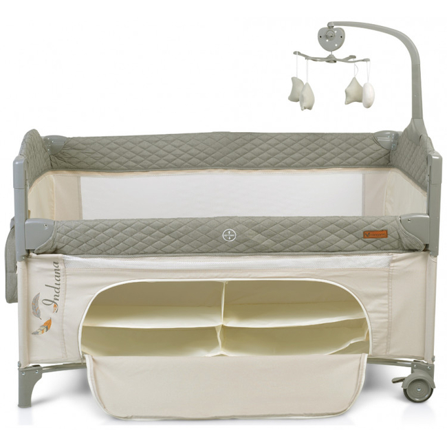 Cangaroo Indiana Playpen Grey 3800146248338