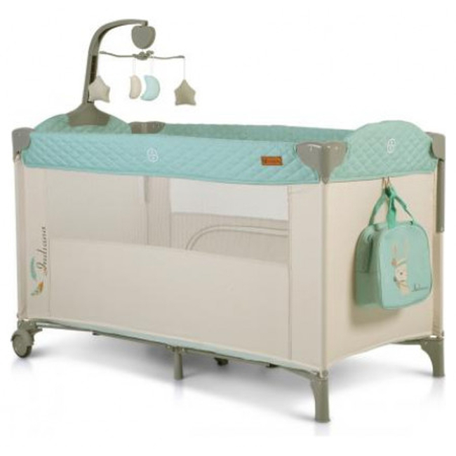 Cangaroo Indiana Playpen Mint 3800146248352