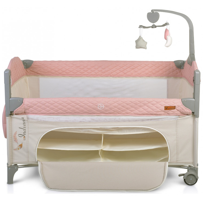 Cangaroo Indiana Playpen Pink 3800146248345