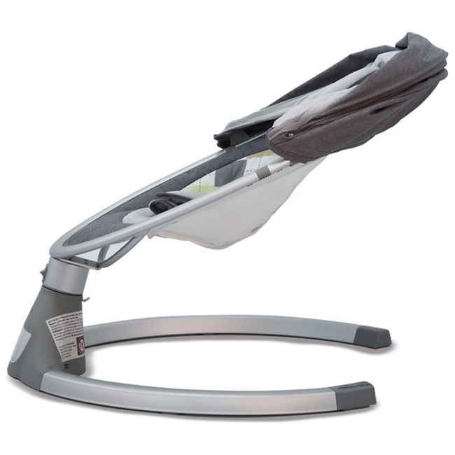 Cangaroo iSwing Ηλεκτρική Κούνια Ρηλάξ με Ασύρματο Control - Dark Grey (3800146248109) (Δώρο Super Απαλή Κουβερτούλα)