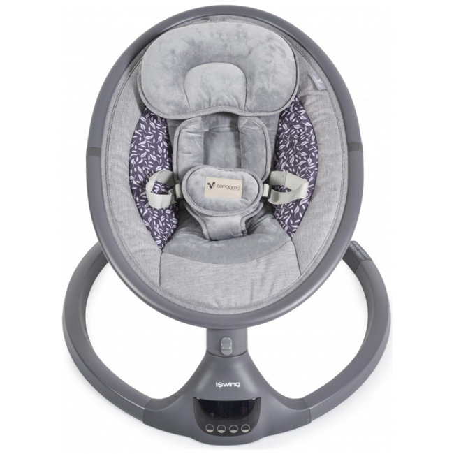 Cangaroo iSwing Electric Baby bouncer & swing AC Control Graphite 3800146249014
