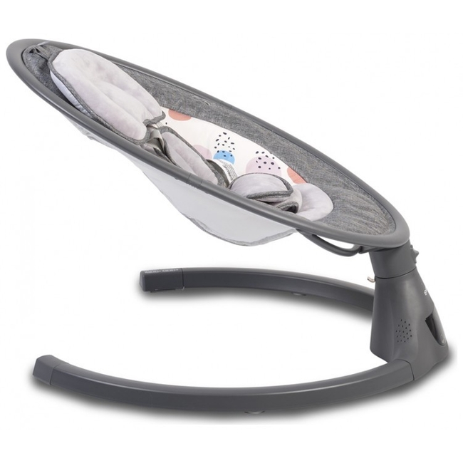Cangaroo iSwing Ηλεκτρική Κούνια Ρηλάξ με Ασύρματο Control - Light Grey (3800146248116) (Δώρο Super Απαλή Κουβερτούλα)
