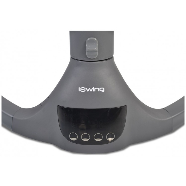 Cangaroo iSwing Ηλεκτρική Κούνια Ρηλάξ με Ασύρματο Control - Light Grey (3800146248116)