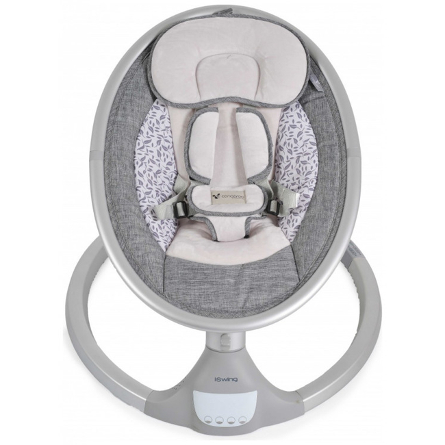 Cangaroo iSwing Electric Baby bouncer & swing AC Control Silver 3800146249021