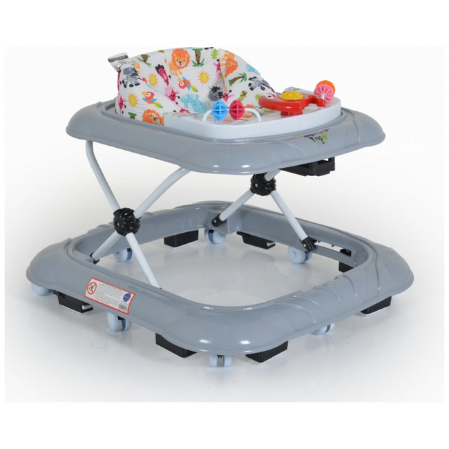 Cangaroo Jungle fun Στράτα Περπατούρα με παιχνίδι Grey 3800146244279