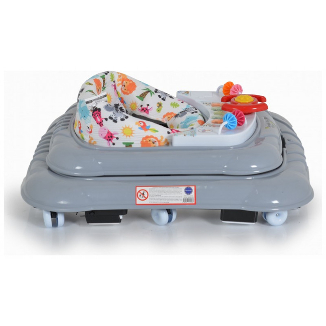 Cangaroo Jungle fun Στράτα Περπατούρα με παιχνίδι Grey 3800146244279